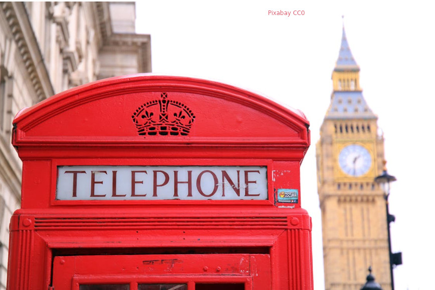 Red telephone box